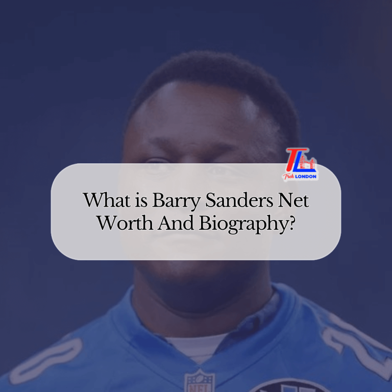 Barry Sanders Net Worth And Biography?